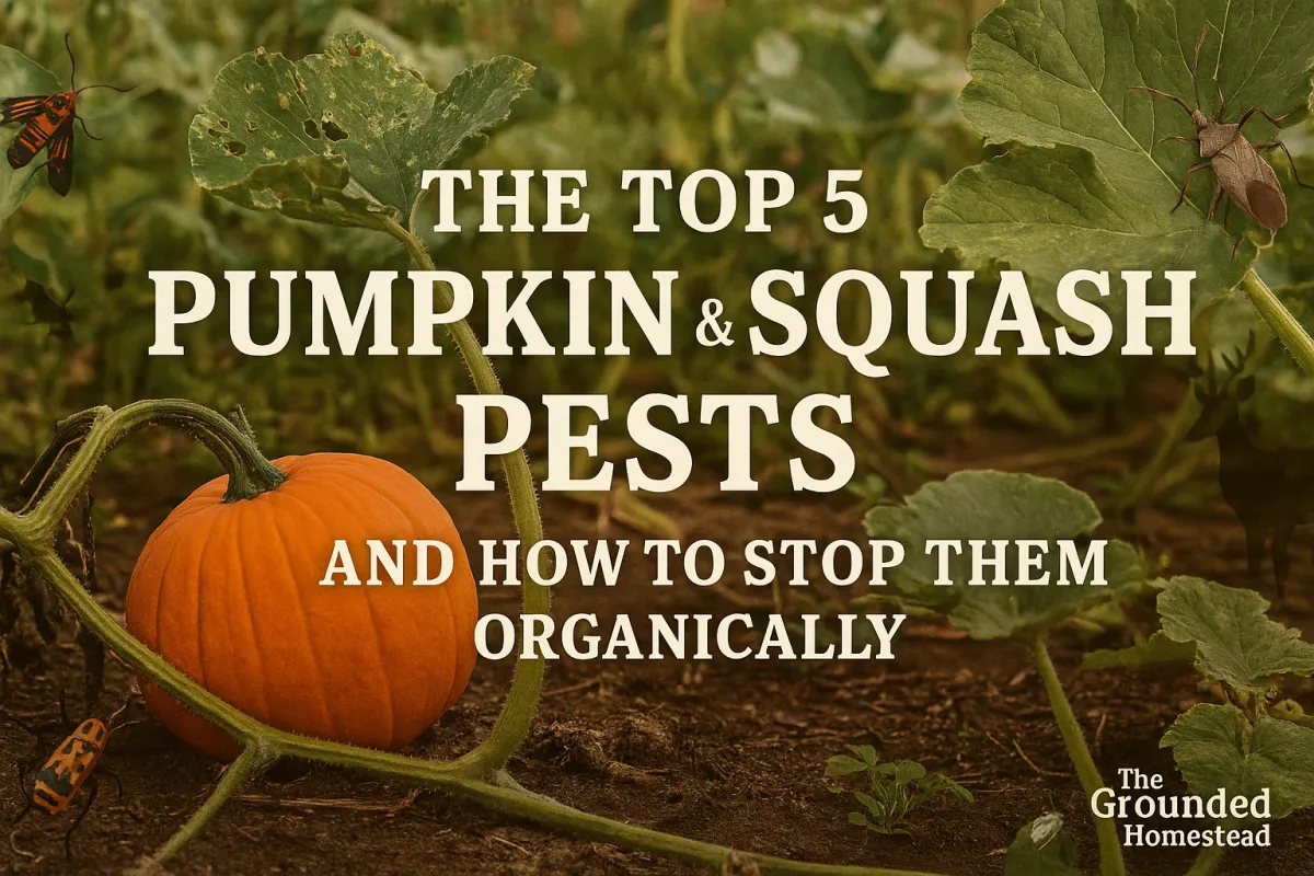 The Top 5 Pumpkin & Squash Pests (and How to Stop Them Organically)