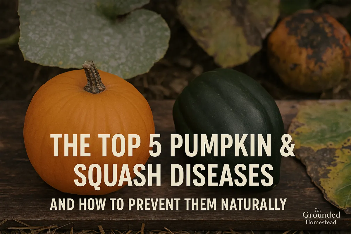 The Top 5 Pumpkin & Squash Diseases (and How to Prevent Them Naturally)