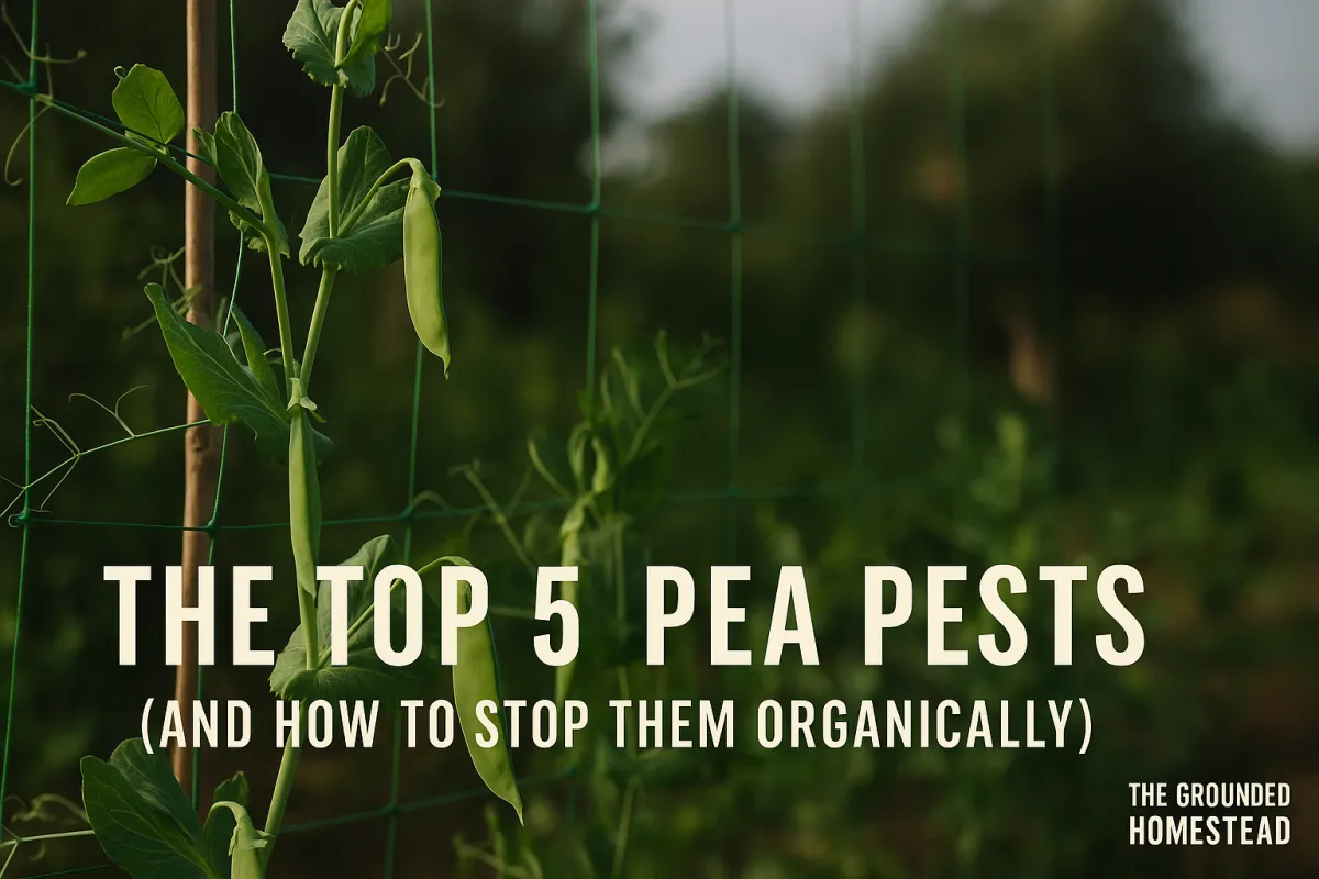 The Top 5 Pea Pests (and How to Stop Them Organically)