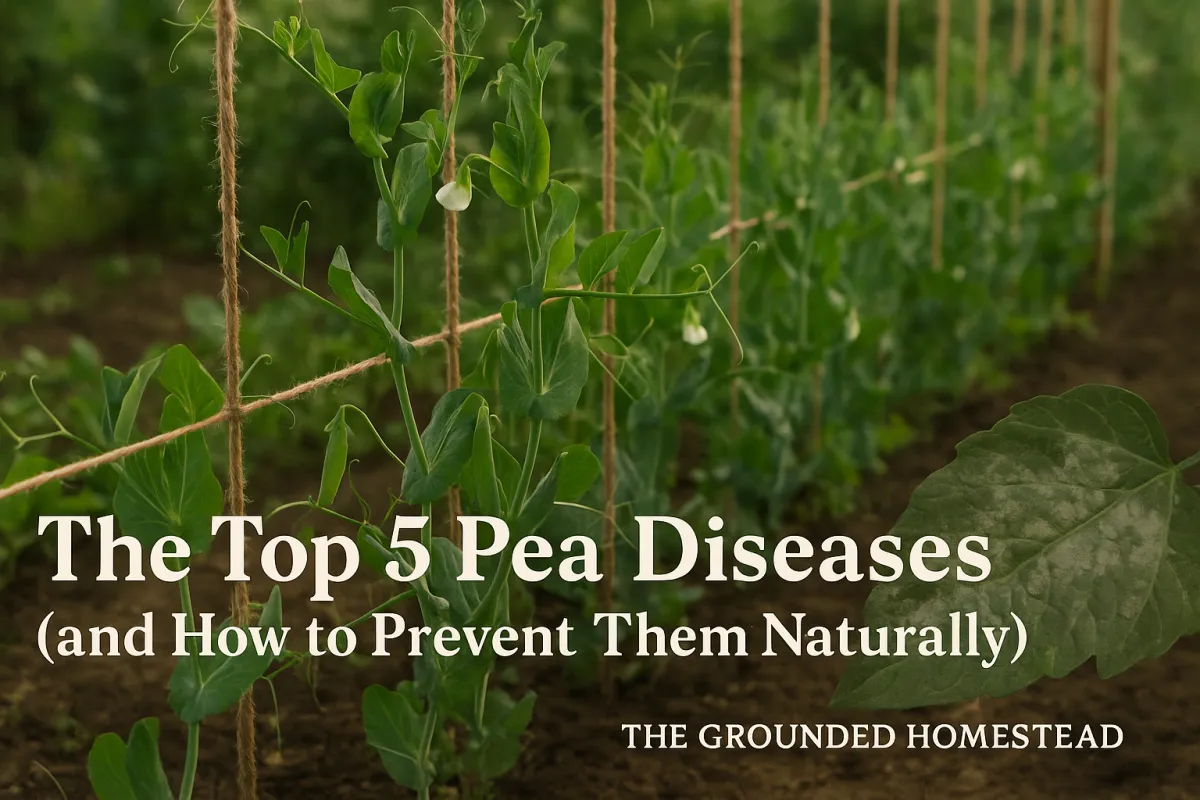The Top 5 Pea Diseases (and How to Prevent Them Naturally)