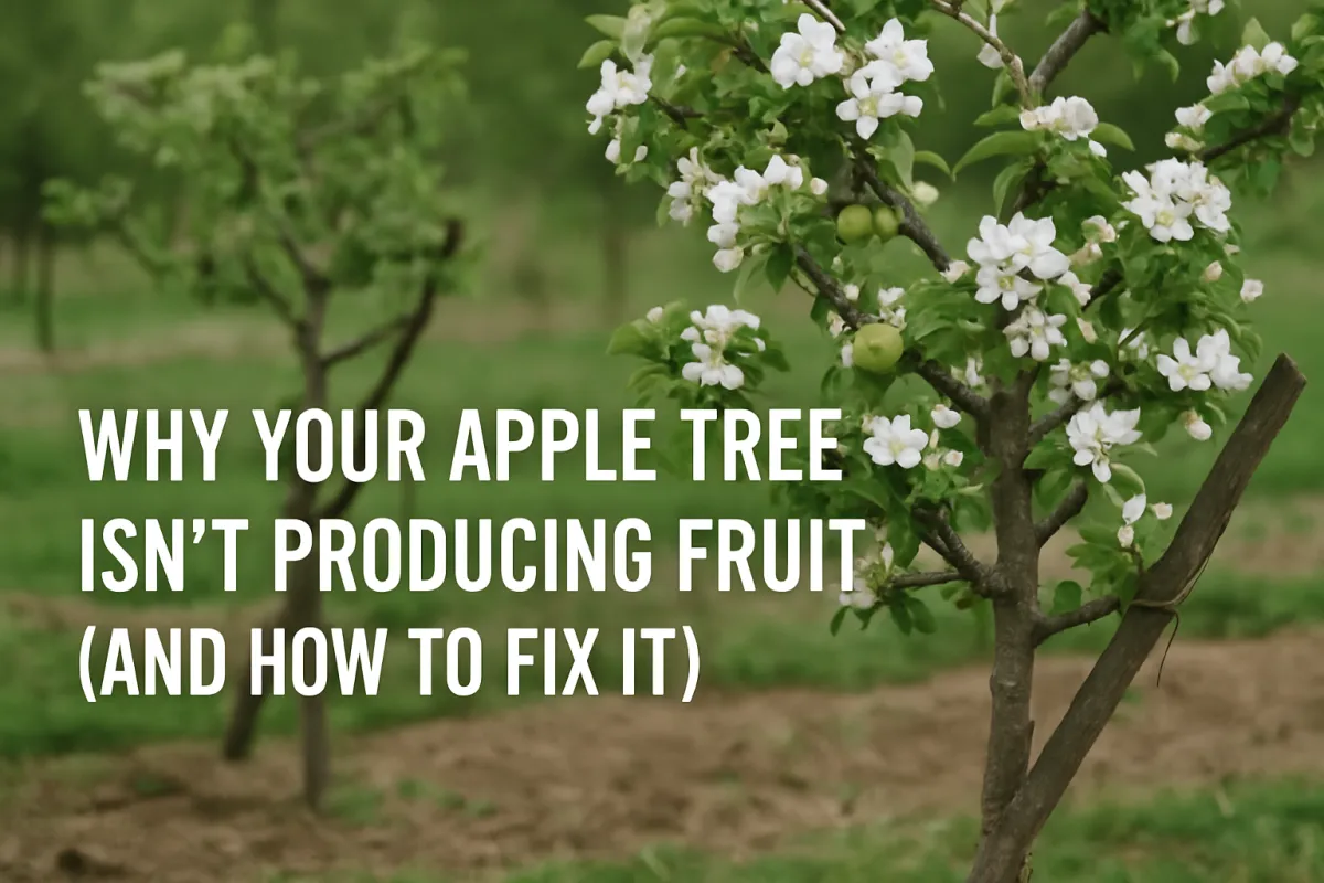 Why Your Apple Tree Isn’t Producing Fruit (and How to Fix It)