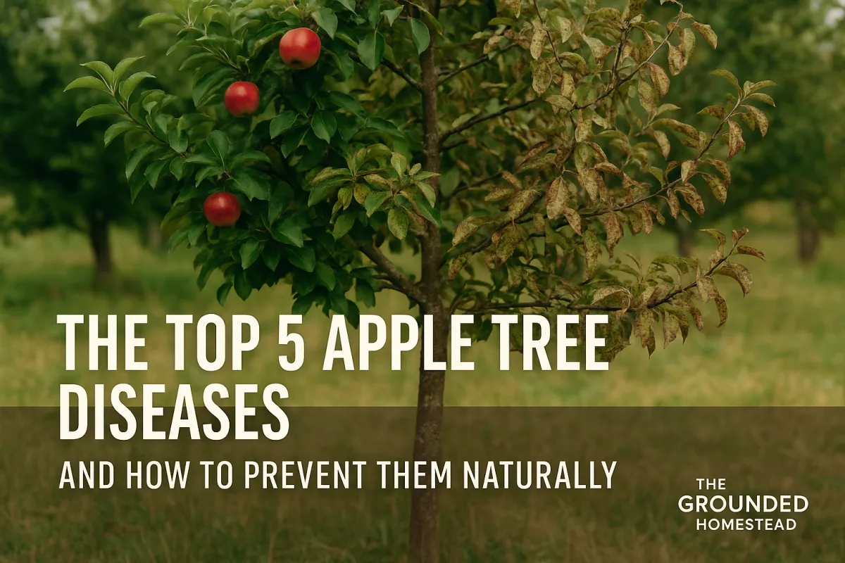 The Top 5 Apple Tree Diseases (and How to Prevent Them Naturally)