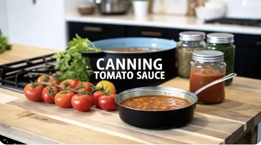 How to Can Tomato Sauce Safely at Home
