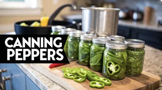 Canning Green Peppers: Easy Guide to Preserving Peppers