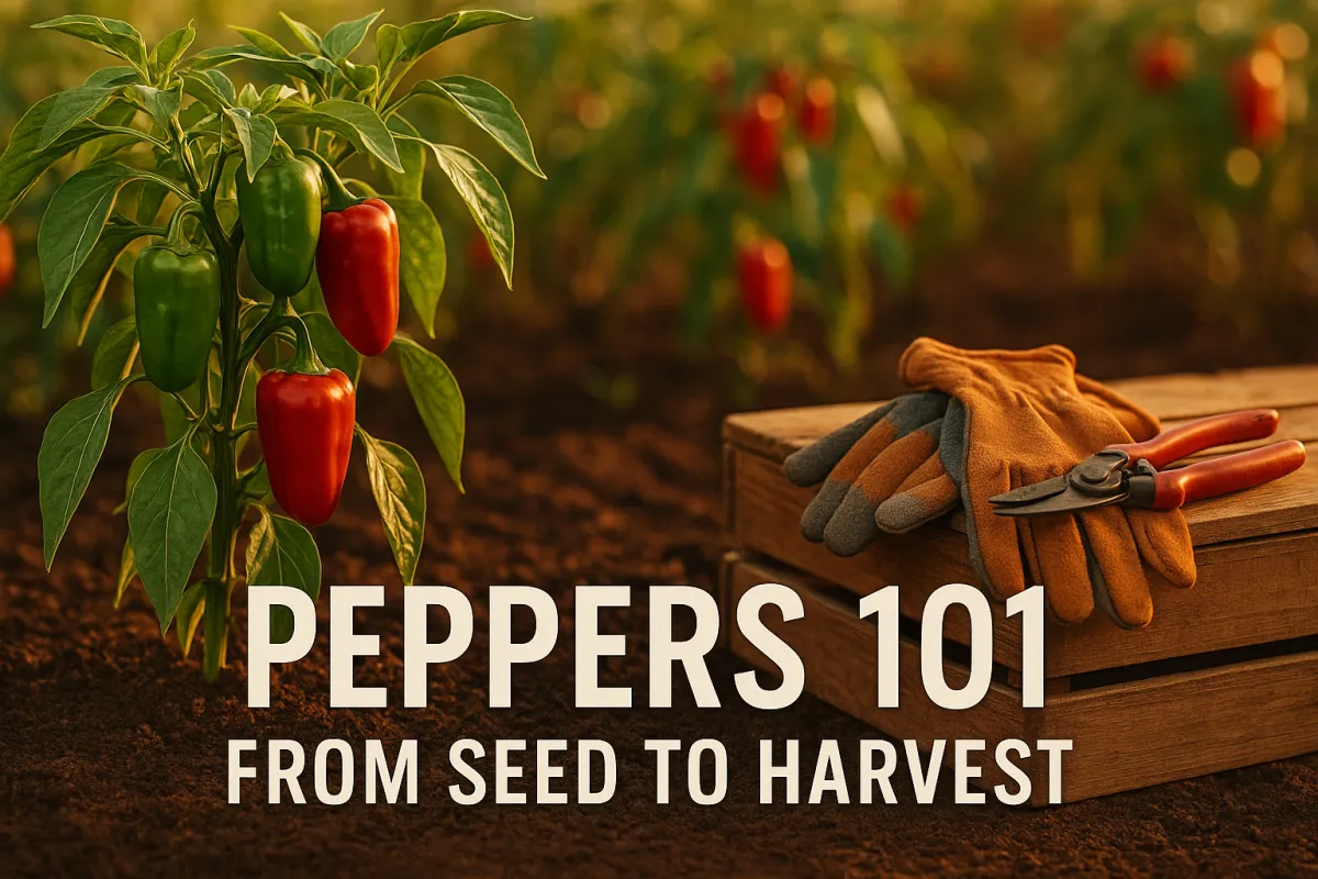 Peppers 101: From Seed to Harvest