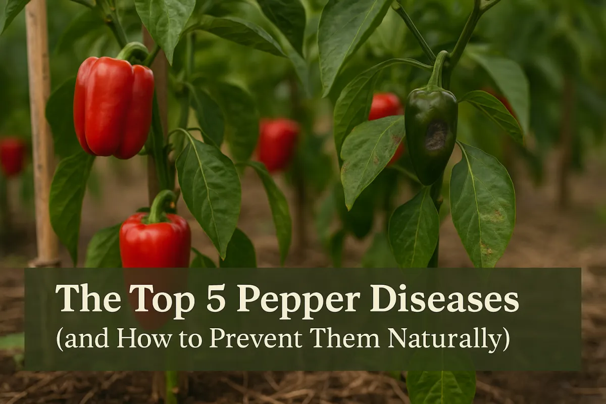 The Top 5 Pepper Diseases (and How to Prevent Them Naturally)