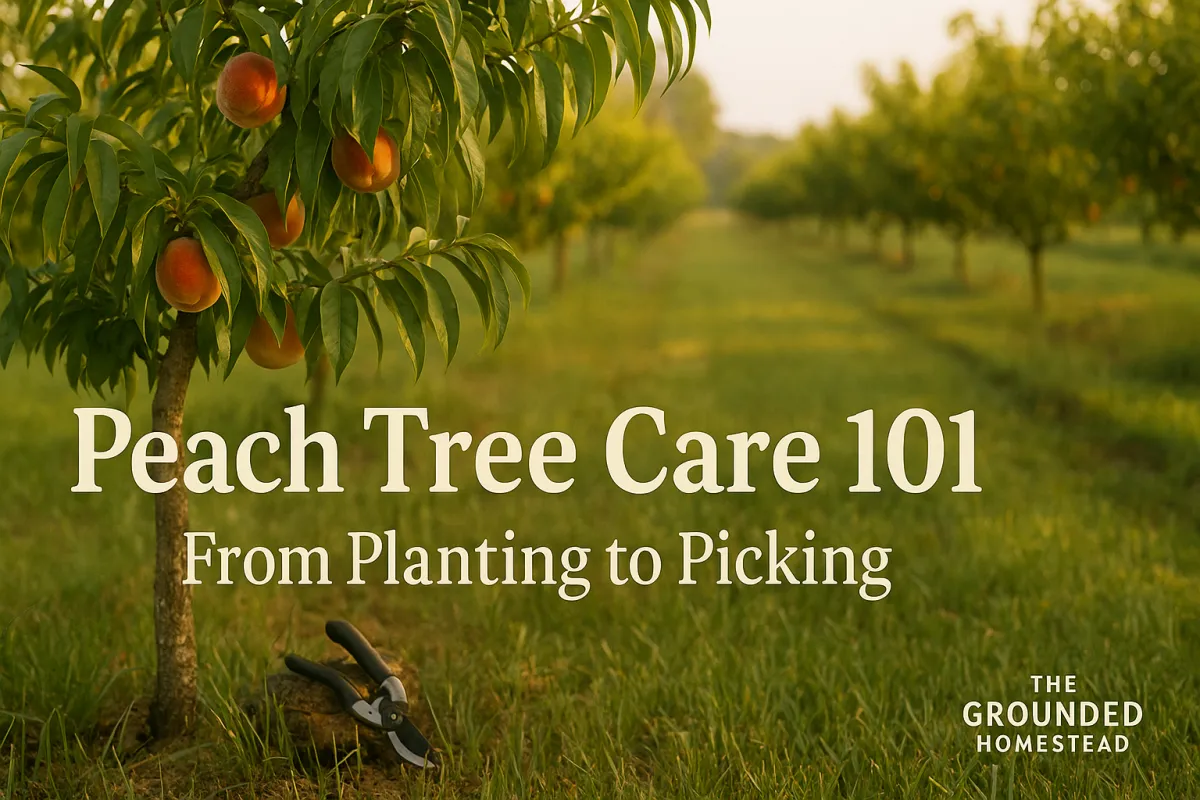 Peach Tree Care 101: From Planting to Picking