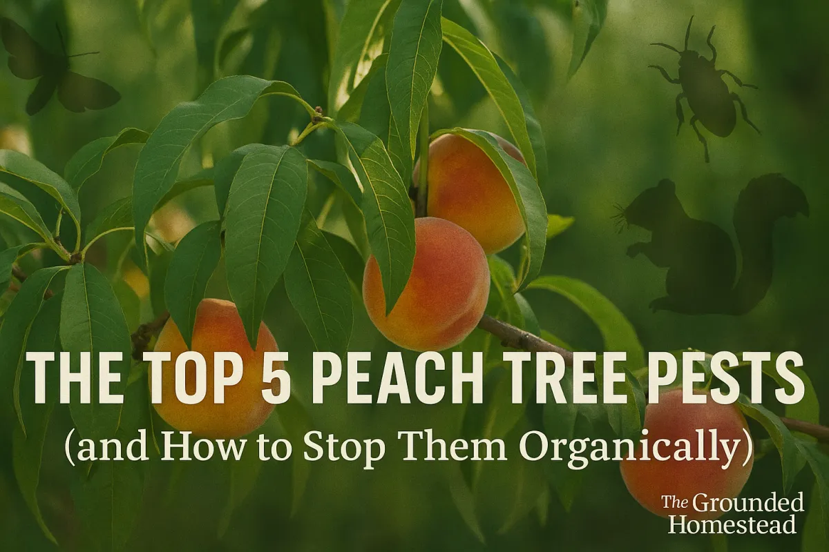The Top 5 Peach Tree Pests (and How to Stop Them Organically)