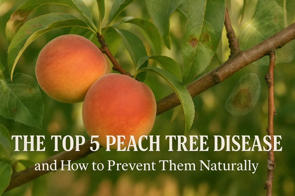 The Top 5 Peach Tree Diseases (and How to Prevent Them Naturally)