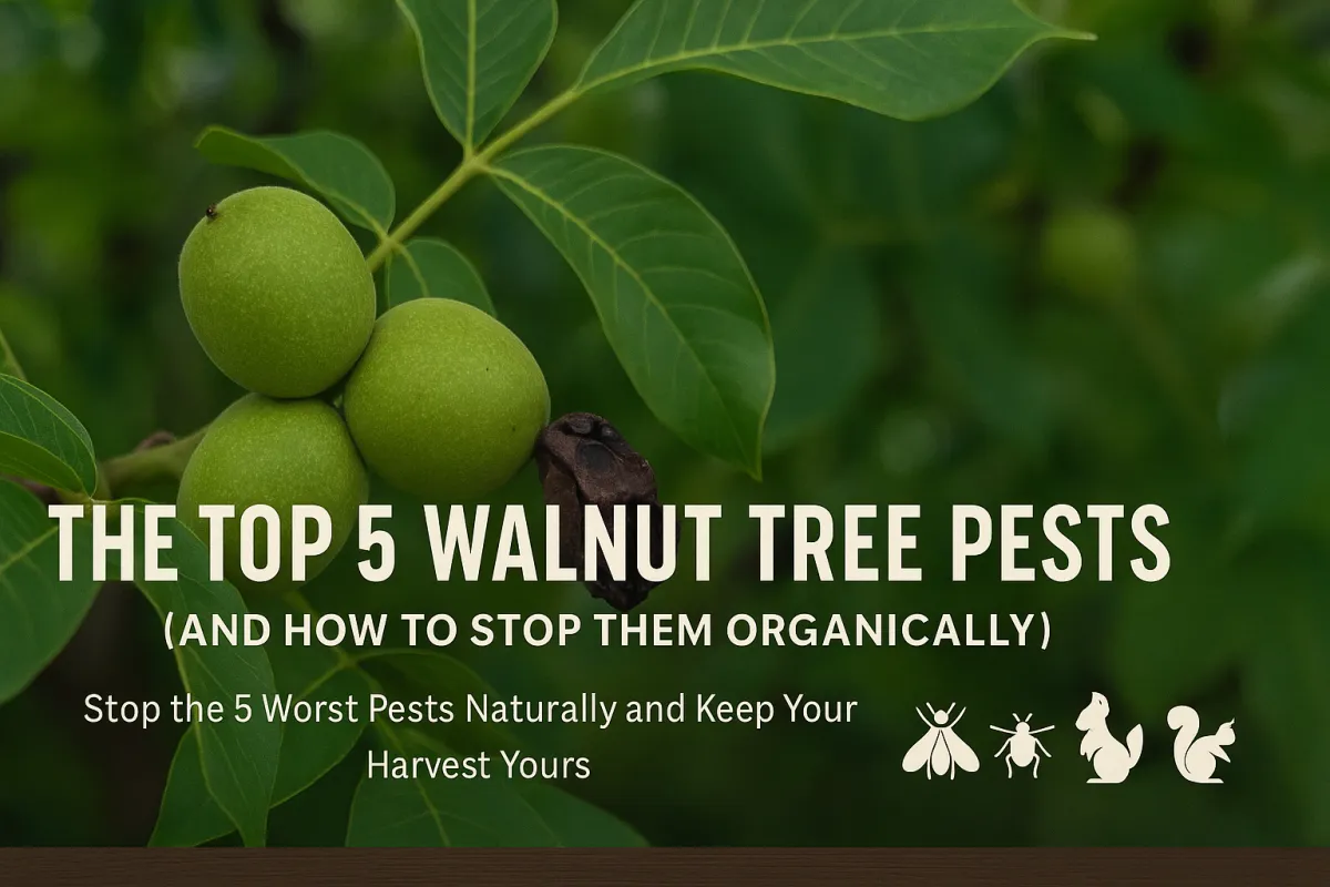 The Top 5 Walnut Tree Pests (and How to Stop Them Organically)