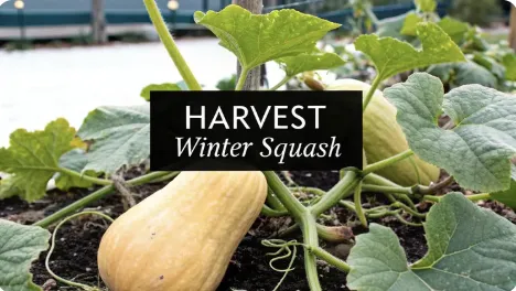 When to Harvest Winter Squash for Peak Flavor
