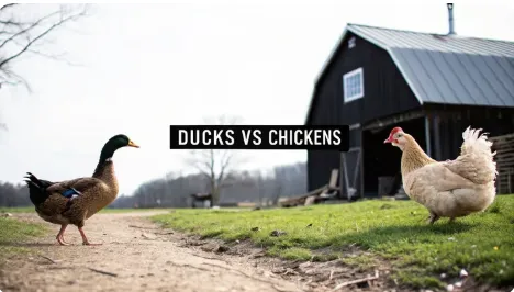 Raising Ducks vs Chickens: Which Is Best for Your Homestead?