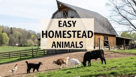Top 7 Best Low-Maintenance Homestead Animals for Beginners
