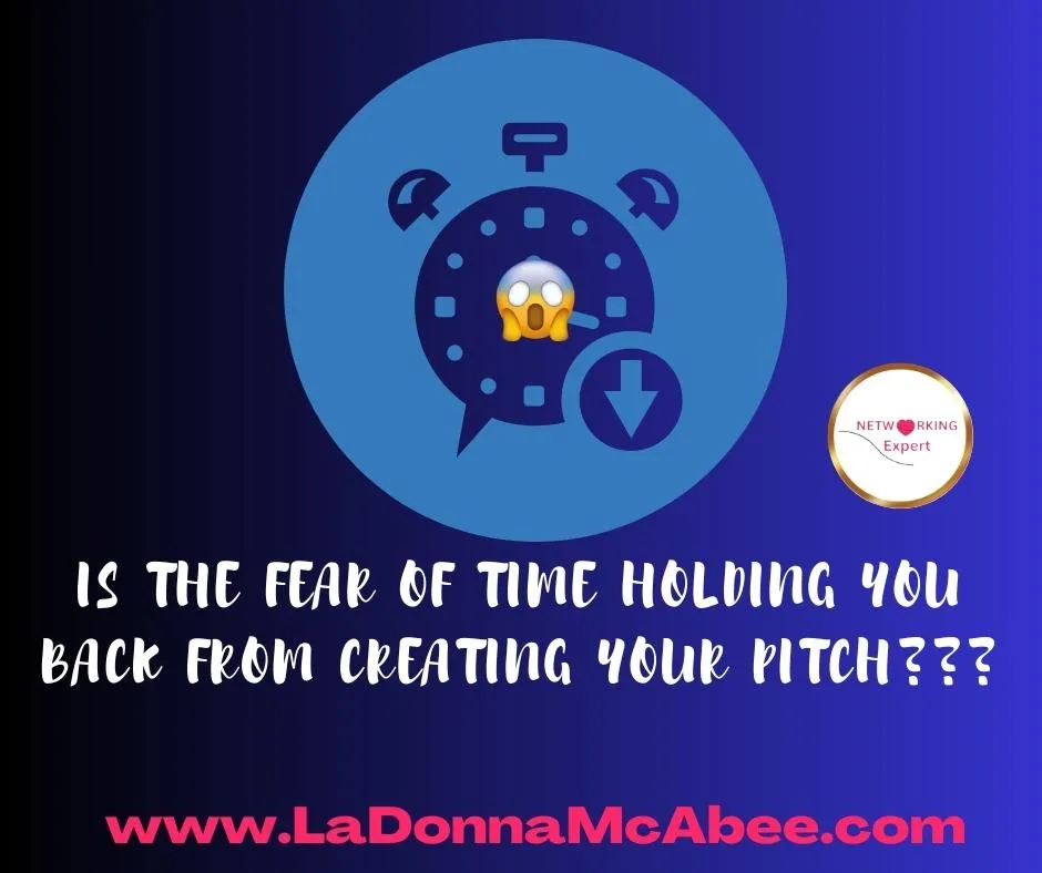 Is The Fear Of Time Holding You Back From Creating Your Pitch???