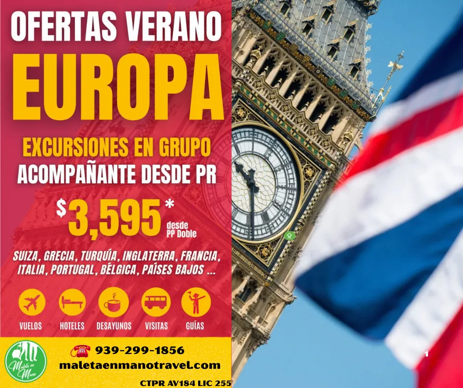 Ofertas Europa Verano 2026