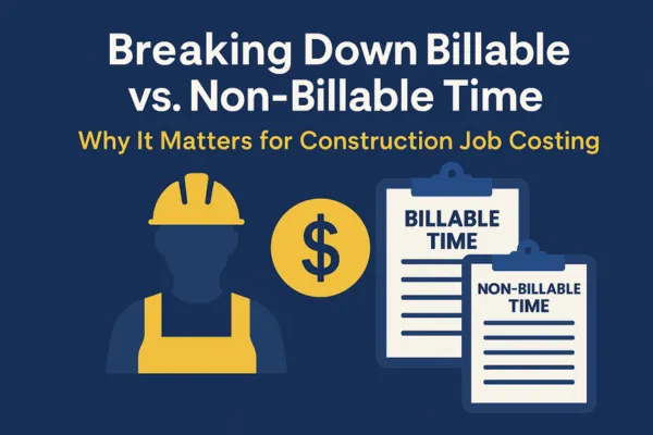 Breaking Down Billable vs. Non-Billable Time for Contractors