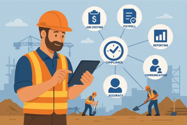 One App, One Process, Six Wins: Simplify Construction Time Tracking 