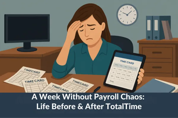 A Week Without Payroll Chaos: Life Before & After TotalTime
