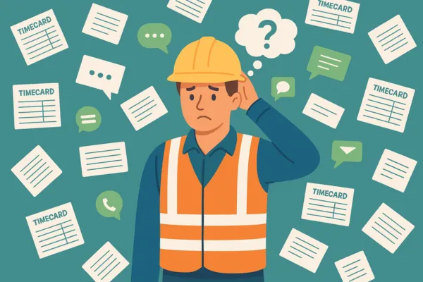 The Real Cost of Reconstructing Work Hours from Memory and Texts