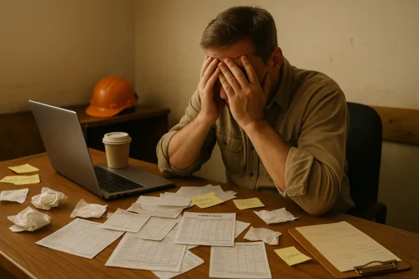 Construction Payroll Errors? Stop Paycheck Reprints With GPS Time Tracking