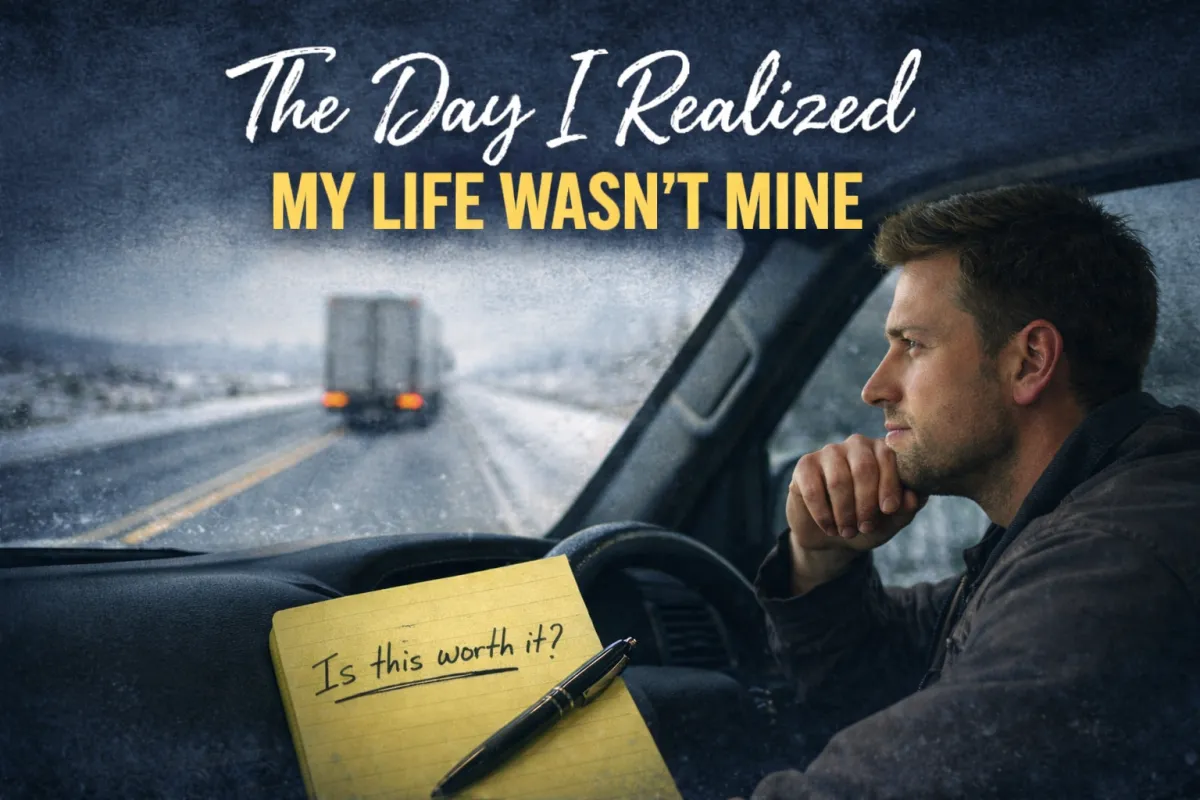 001 The Day I Realized My Life Wasn’t Mine