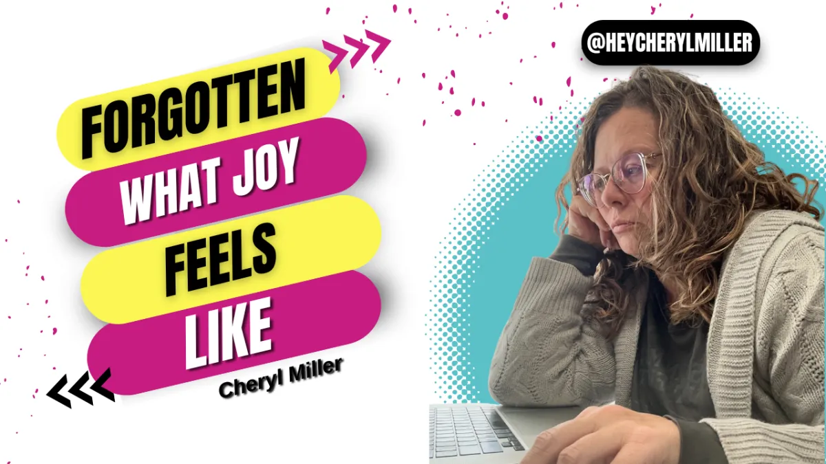 Forgotten what joy feels like? If the mirror feels like a stranger, this is your first micro rebellion back to YOU.