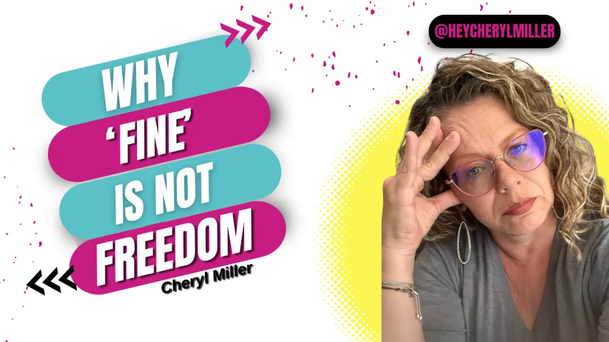 The Armor We Wear: Why “Fine” Isn’t Freedom