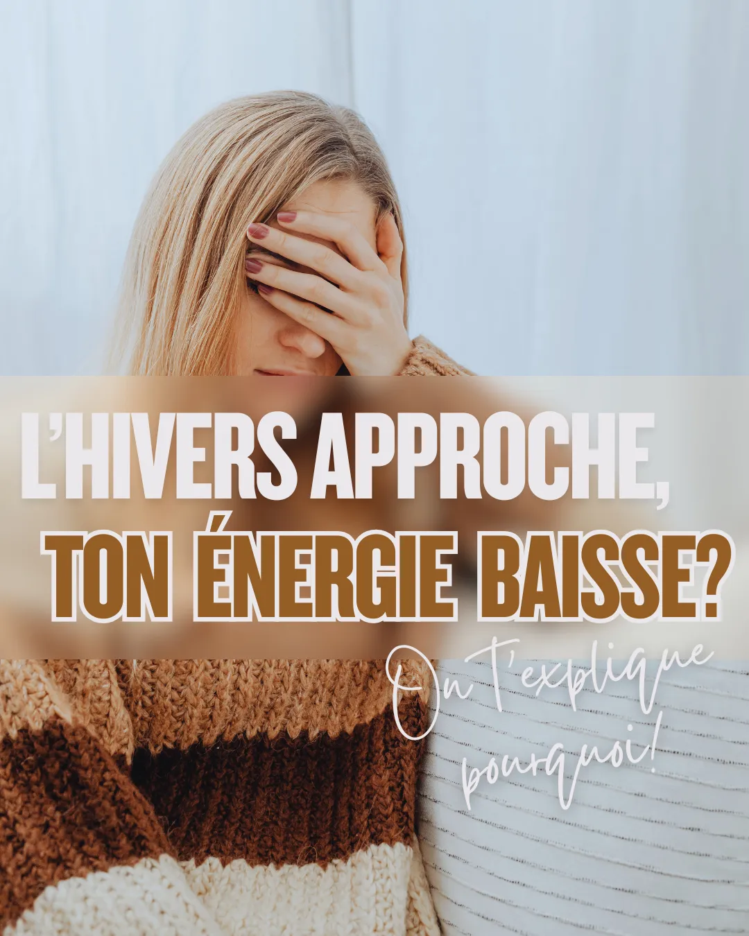 Rester actif·ve malgré la baisse d’énergie hivernale