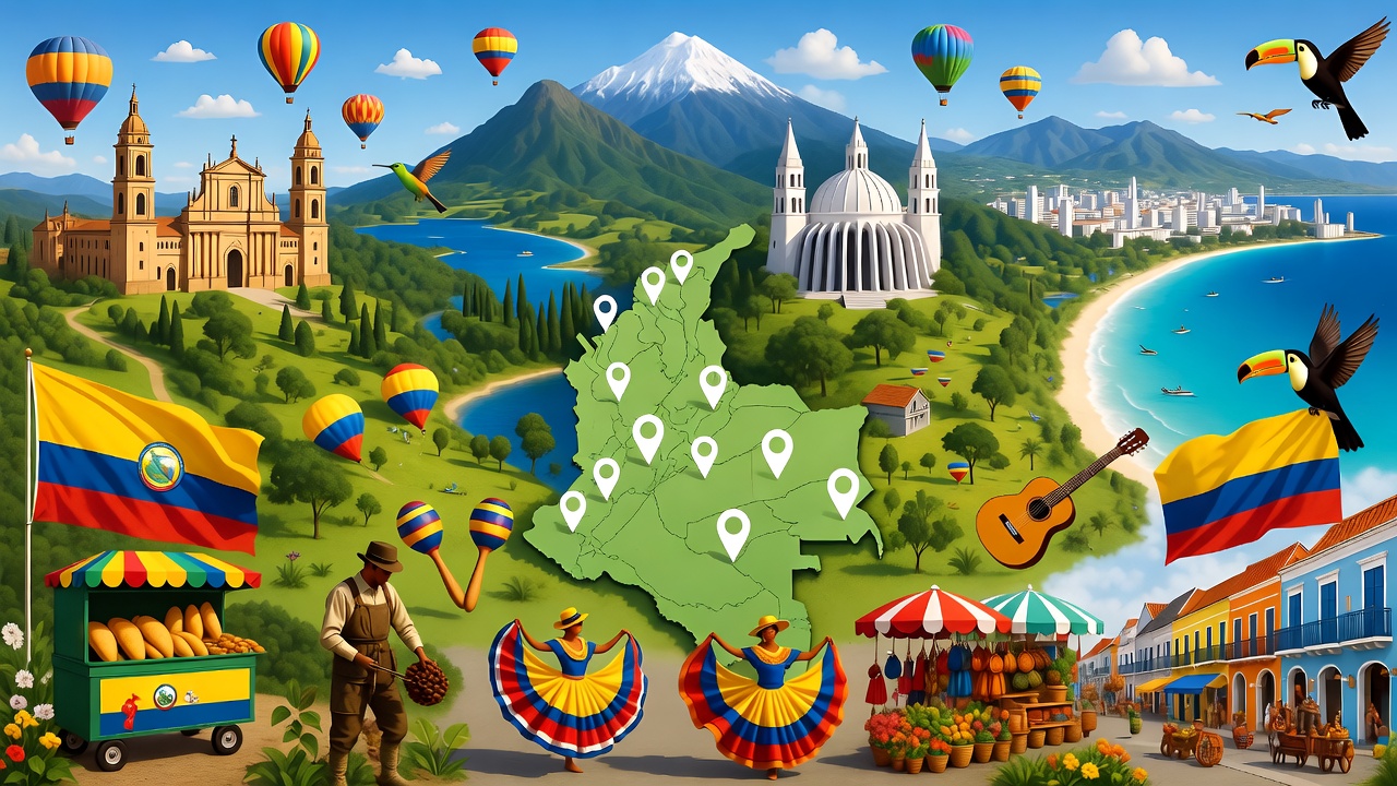 Colombia proyecta hasta 10 millones de turistas para 2040