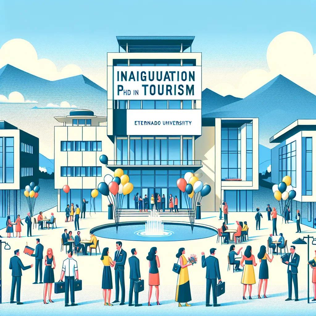 Inauguración del Doctorado en Turismo en la Universidad Externado