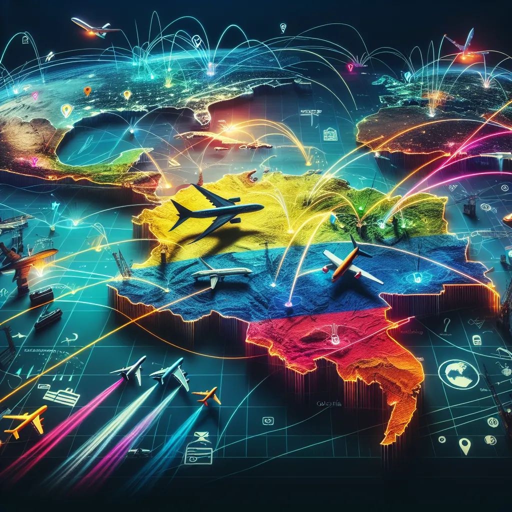 Crecimiento del transporte aéreo internacional en Colombia para 2026: nuevas rutas confirmadas