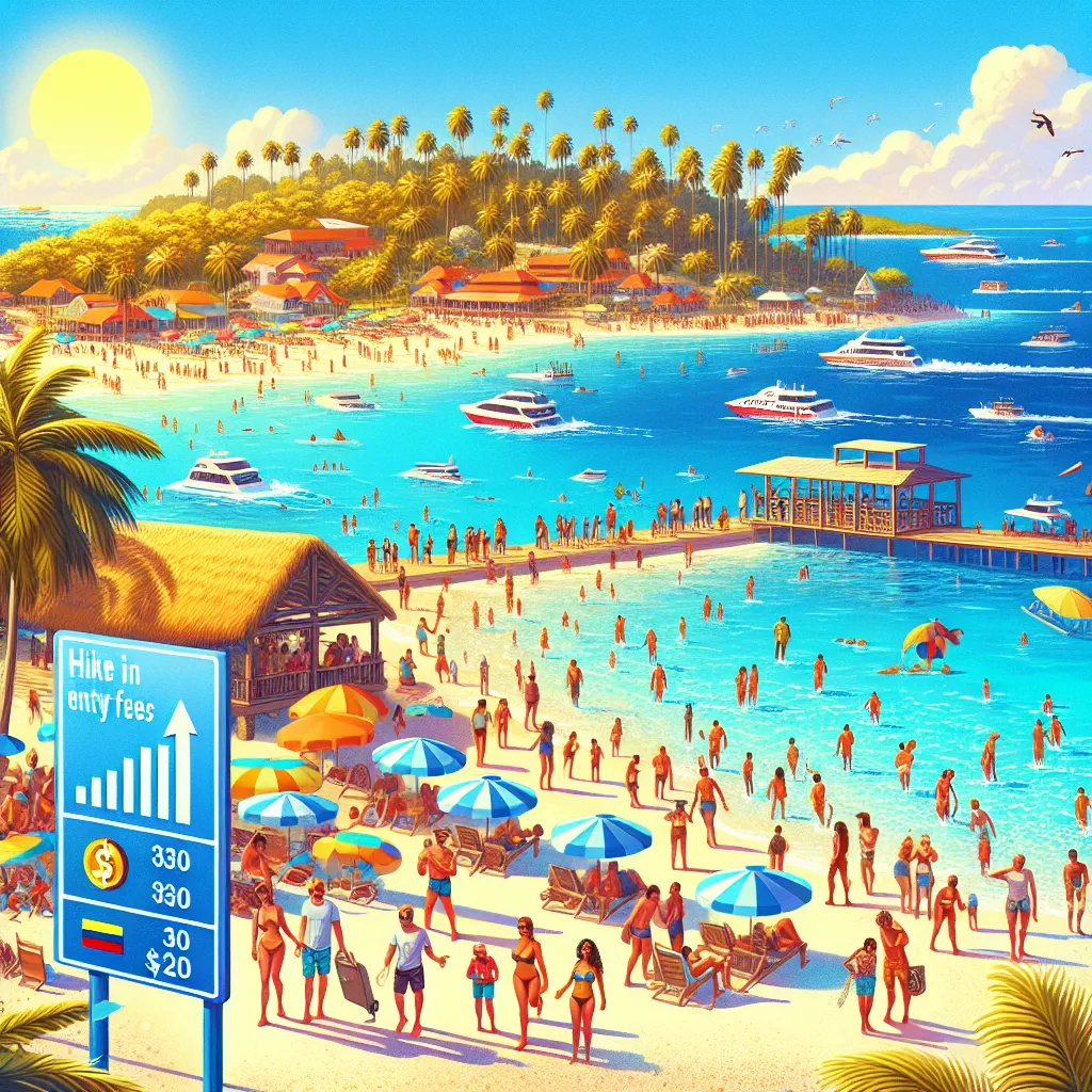 Aumento del costo de entrada a San Andrés en 2026