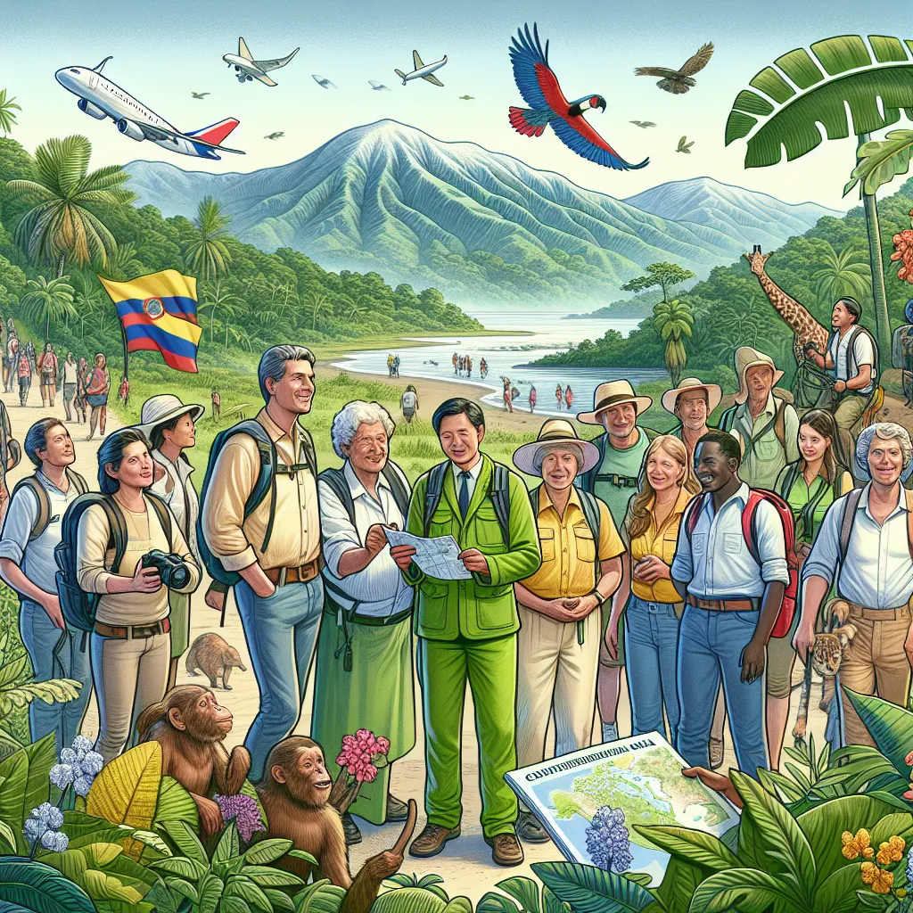 Auge del turismo colombiano en Costa Rica: naturaleza y sostenibilidad