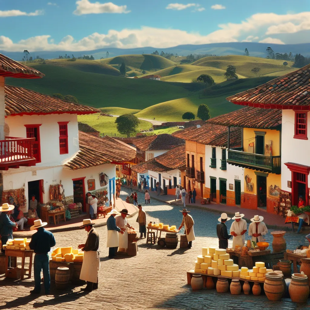 Pueblo de Boyacá: el destino del queso imbatible y escondido