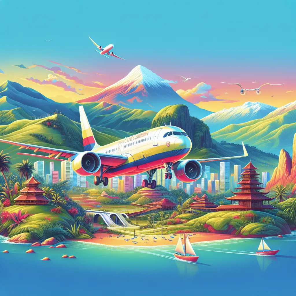 Colombia impulsa su turismo con aumento en conectividad aérea
