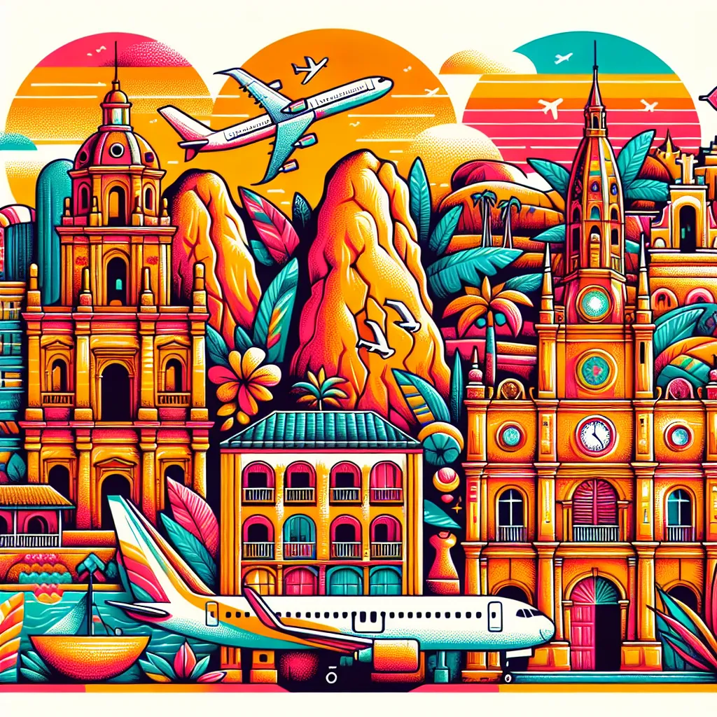 Tres ciudades de Colombia lideran el turismo internacional aéreo