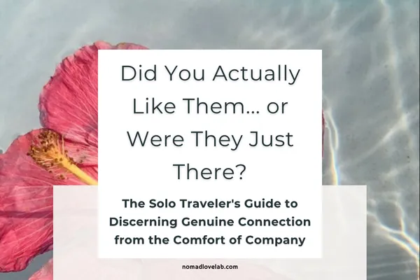 Did You Actually Like Them... or Were They Just There? 
