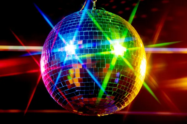 Disco ball dating in 70s compared to 21st century