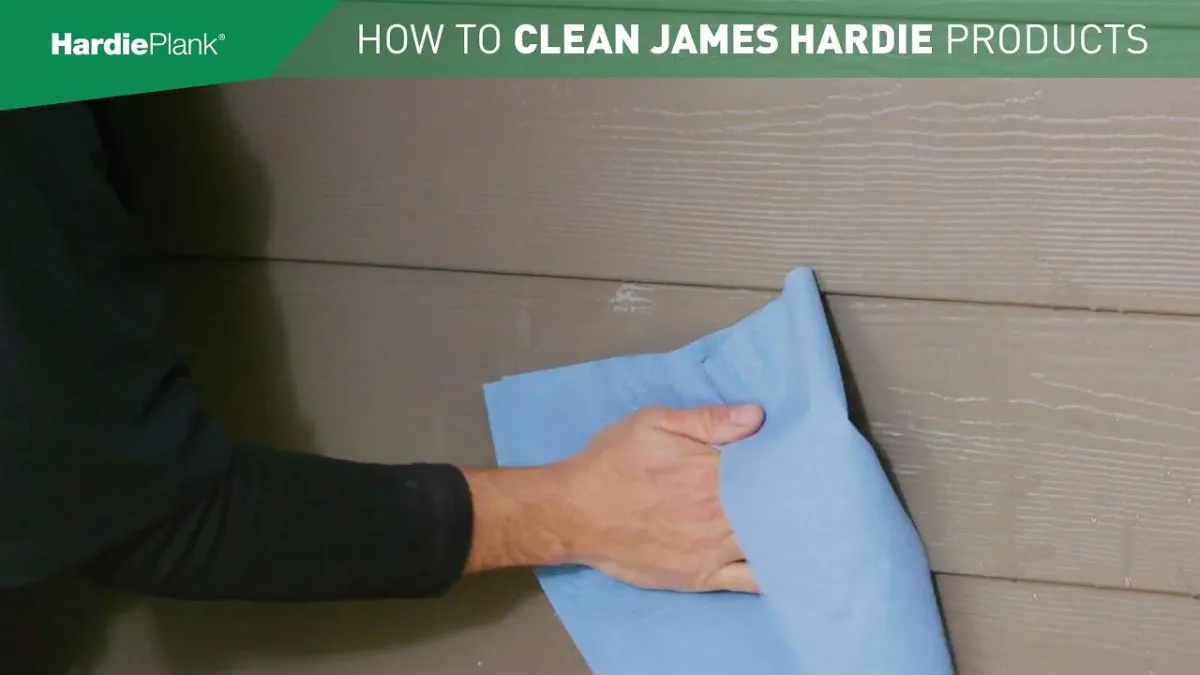 How to Clean James Hardie Siding