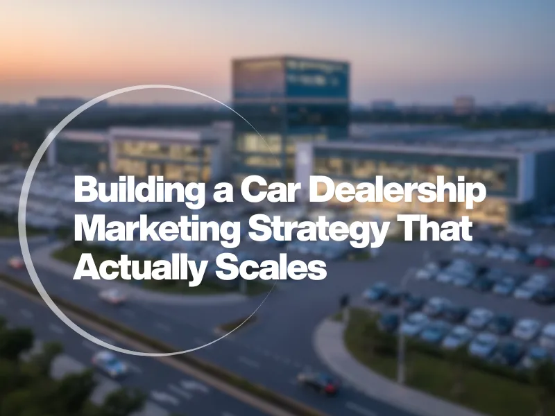 Car Dealership Marketing Strategy