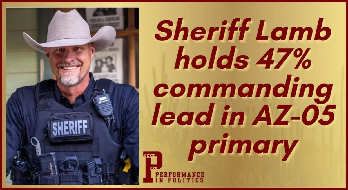 Sheriff Mark Lamb Commands Huge Lead in Potential AZ-5  Congressional Primary