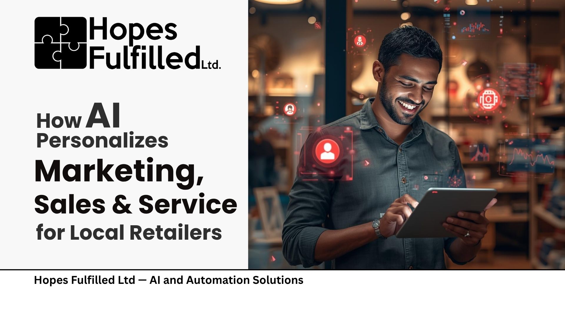 How AI Personalizes Marketing, Sales & Service for Local Retailers