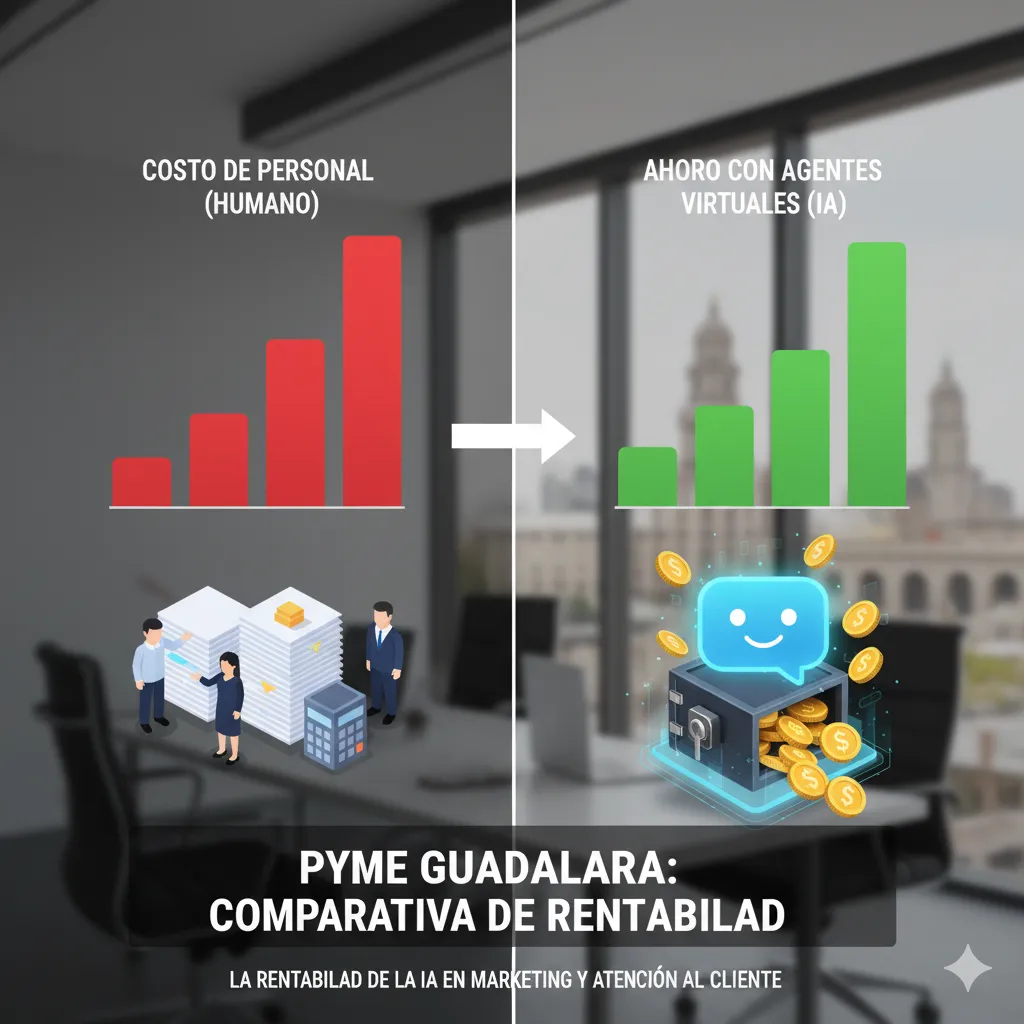 Rentabilidad de los agentes de IA para pymes de Guadalajara en 2025