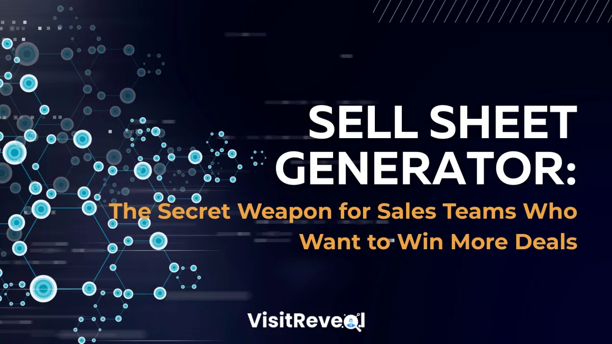 Sell Sheet Generator