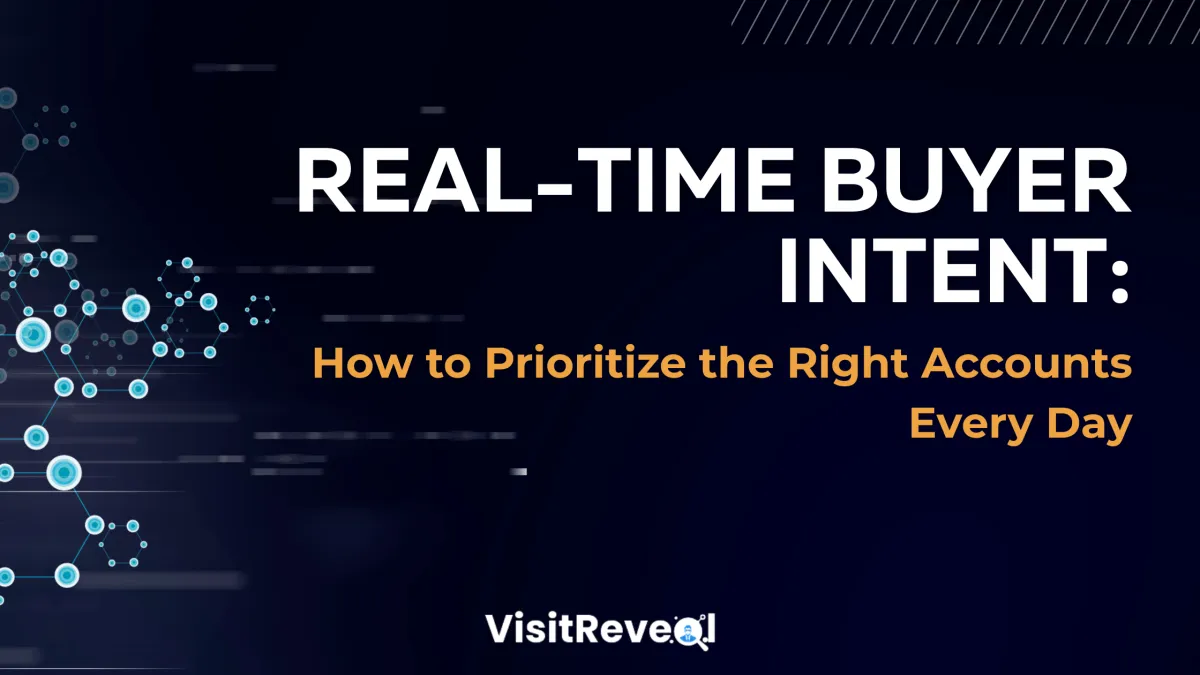 Real-Time Buyer Intent: How to Prioritize the Right Accounts Every Day