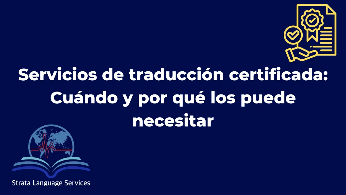 Traducciones certificadas