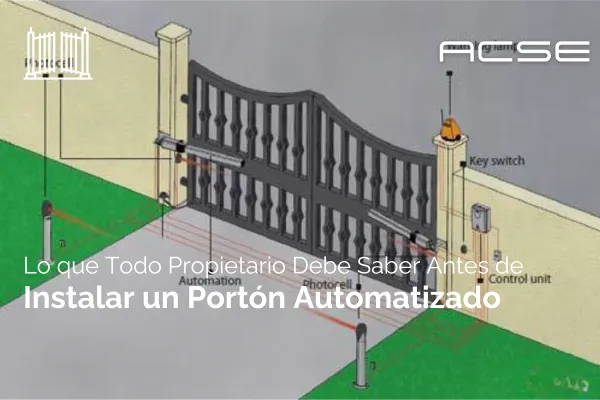 Lo que Todo Propietario Debe Saber Antes de Instalar un Portón AutomatizadoNew Blog Post
