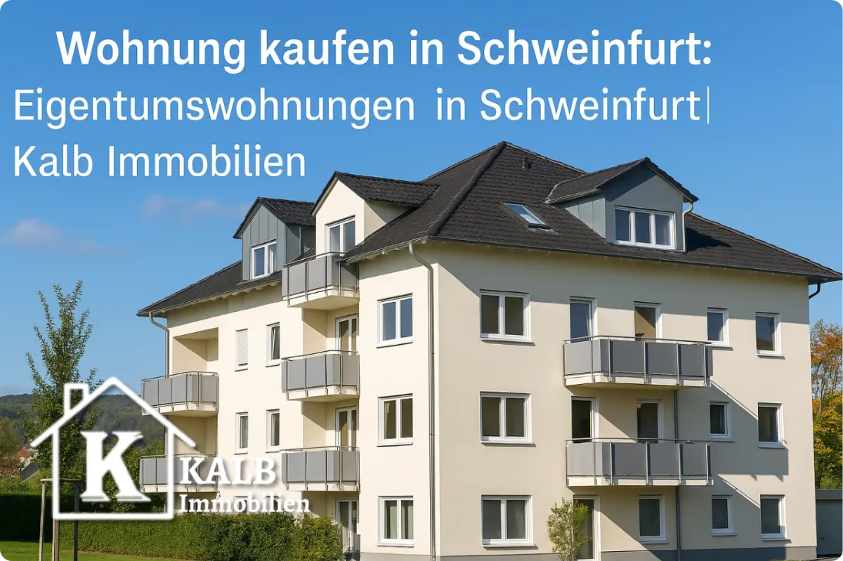 Wohnung kaufen in Schweinfurt: Eigentumswohnungen in Schweinfurt | Kalb Immobilien