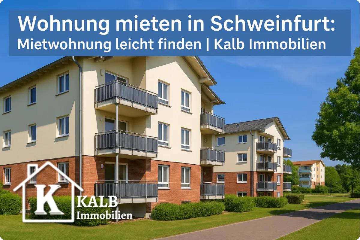 Wohnung mieten in Schweinfurt: Mietwohnung leicht finden | Kalb Immobilien
