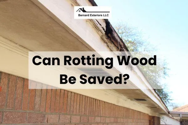 Can Rotting Wood Be Saved? | Bernard Exteriors Kansas City
